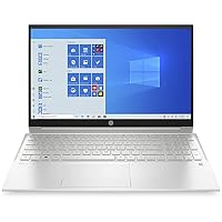 2021 HP Pavilion 15.6inches FHD Touchscreen Laptop 8-Core AMD Ryzen 7 5700U 16GB DDR4 512GB NVMe SSD Radeon Graphics HDMI Backlit Windows 10 Home w/ 32GB USB, Natural Silver (15-EH1075CL)