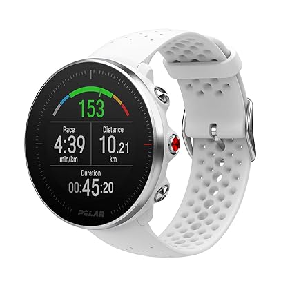 POLAR VANTAGE M Advanced Running & Multisport Watch with GPS and Wrist-based Heart Rate (Lightweight Design & Latest Technology), White, Small