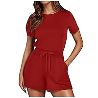 Rompers Women Dressy Summer Solid Jumpsuit With 4 Pockets Jumpsuits for Women with Cape