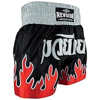 Revgear Deluxe Flames Youth Muay Thai Shorts