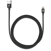 Lightning Aluminum Sync/Charge Cable 3.9 Feet, Black (ACC99410CAI)