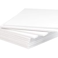 Tradder 32 Pcs White Foam Core Board 11.69'' x 16.53'' Foam Core Baking  Board 0.2 Thickness Mat Boards Poster Board Sheets Polystyrene Poster  Board