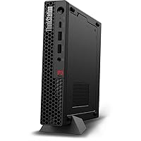 Lenovo ThinkStation P3 Tiny Workstation, Intel Core i7-13700T 1.4GHz, 32GB RAM, 1TB SSD, NVIDIA T1000 8GB, Windows 11 Pro, Black