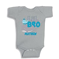 LIL Bro The Whale Personalized bodysuit