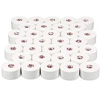 950 Premium White Athletic Tape for Ankle, Wrist, and Injury Taping, Helps Protect and Prevent Injuries, Promotes Faster Healing, Athletic Training Supplies, Bulk Case of AT Tape