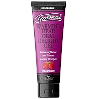 Doc Johnson GoodHead - Warming Oral Delight Gel - Strawberry - 4 fl. oz. (118 ml)