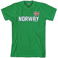 Threadrock Men's Norway National Pride T-Shirt