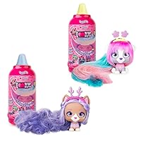 VIP Pets - Spring Vibes Series - Includes 1 VIP Pets Doll, 9 Surprises, 6  Accessories for Hair Styling | Girls & Kids Age 3+