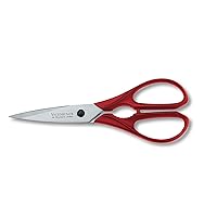 Victorinox Cutlery 4-Inch Kitchen Shear, Red Poly Handle
