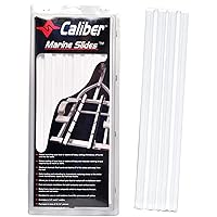 Caliber Marine Trailer Bunk Slides 23011, 3 x 15 inch, 10-Pack, White