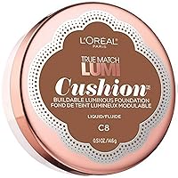 Loreal Paris True Match Lumi Cushion Cocoa Liquid Foundation -- 2 per case.