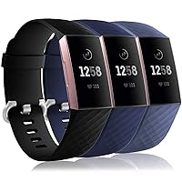 Fiber Band Breathable Replacement Wristband Wrist Strap For Fitbit Charge 3 