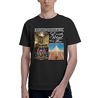 Music T Shirt Men's Short Sleeve Classic Shirt Graphic Funny Tee Tshirt