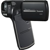 Panasonic HX-DC1H Stylish Dual HD Pocket Camcorder with 5x Optical Zoom and 3-Inch LCD Screen (Gray)