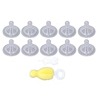 Baby Pacifier,Silicone Newborn Pacifiers, Infant Silicone Nipples Baby Bottle Replacement Feeding Nipples for 0 to 6 Months Old Baby (10pcs)