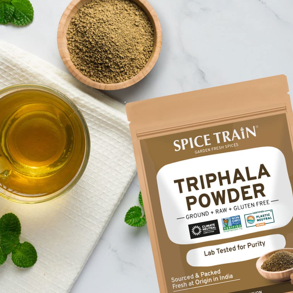 SPICE TRAIN, Triphala Powder (397g) + Moringa Powder (397g)