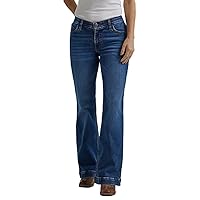 Wrangler Ladies Ultimate Riding Jean Willow Mid-Rise Trouser Parker 112344945