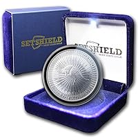 2023 1 oz Australian Silver Kangaroo Coin with LED Lit Presentation Box (Brilliant Uncirculated in Capsule) and Certificate of Authenticity $1 BU