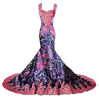 Woman's Camouflage Wedding Dresses for Bride Mermaid Formal Reception Prom Dress Lace