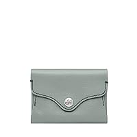 Fossil Women's Heritage Leather Card Case Wallet for Women