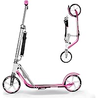 Scooter for Kids 6-12 & Adults | Adjustable Height, Foldable, Lightweight Aluminum Frame | Holds Up to 220lbs | Smooth Ride on Any Terrain