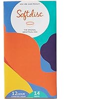 Softdisc Menstrual Discs | Disposable Period Discs | Tampon, Pad, and Cup Alternative | Capacity of 3 Super Tampons | HSA or FSA Eligible | 14 Count