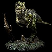 ITOY 1:35 Scale Green Tyrannosaurus Rex Model T-Rex Statue Realistic Dinosaur Figure PVC Toys Collector Decor Gift for Adult