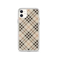 Fashion Plaid iPhone Case iPhone Cover Protector Protects I Phone Wireless Charge Compatible Phone Case iPhone 6, 7, 8, X, iPhone 11