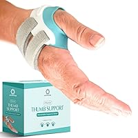 Ortho Thumb Support for Arthritis, Thumb Splint/Spica - CMC Thumb Support with Custom Fitting - Left Small