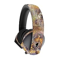 MightySkins Glossy Glitter Skin for Alienware 7.1 Gaming Headset - Deer Pattern | Protective, Durable High-Gloss Glitter Finish | Easy to Apply, Remove, and Change Styles | Made in The USA
