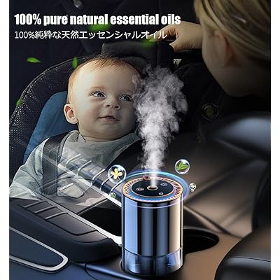 Mua Smart Car Air Freshener Aromatherapy Diffuser, 150ml Natural Fragrance  with Star Projector, 300 Day Life, Built-in Battery, Essential Oil Atomizer  (Hilton) trên  Nhật chính hãng 2024
