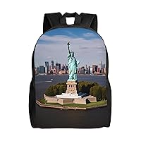Statue of Liberty in NYC Backpack For Women Men Travel Laptop Backpack Rucksack Casual Daypack Lightweight Travel Bag