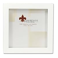 Lawrence Frames 4x4 White Wood Picture Frame - Gallery Collection (755844)