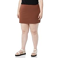 Amazon Essentials Women's Ponte A-Line Mini Skirt (Previously Daily Ritual)
