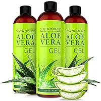 Seven Minerals Organic Aloe Vera Gel 3-Pack