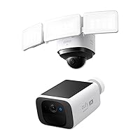 S330 Floodlight Cam 2 Pro, 360-Degree Pan & Tilt Coverage, 2K Full HD S220 SoloCam, Solar Security Camera, Wireless Outdoor Camera