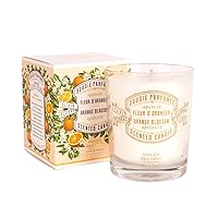 Panier des Sens - Orange Blossom Candle - Scented Candles for Home - Aromatherapy Candles Made in France - Long Lasting & 100% Natural Cotton Wick - Candles for Women and Men - Vegan - 6.3 oz