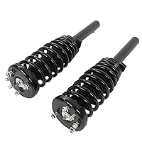 Front Pair Complete Struts with Coil Spring Assembly Compatible with 1998-2002 Honda Accord 171691R 171691L Shock Absorber Left & Right Side