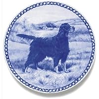 Gordon Setter Dog Porcelain Plate For all Dog Lovers Size 7.61 inches