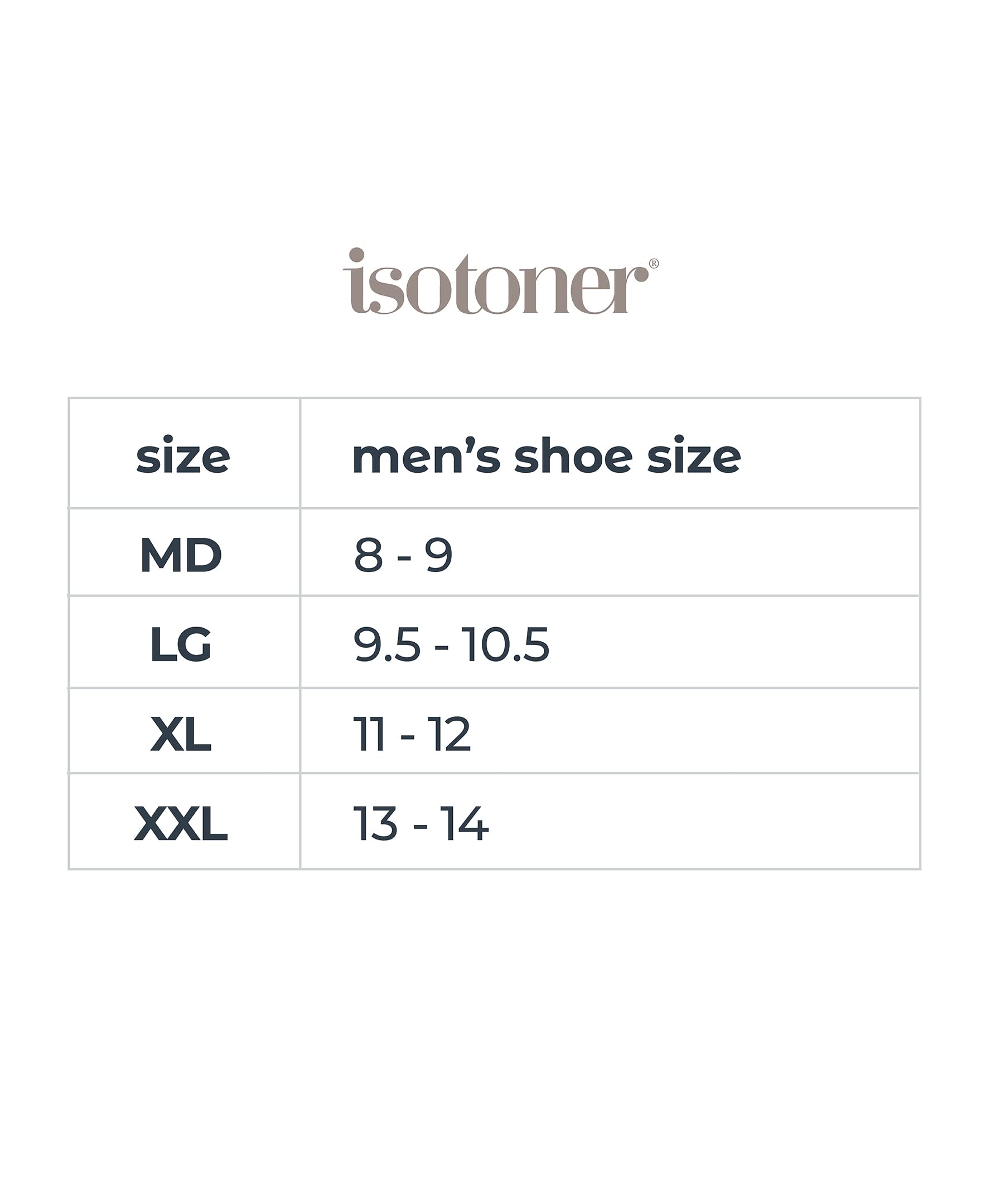 isotoner Men's Open Back Slipper with Memory Foam and Indoor/Outdoor Sole