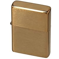 Zippo Lighter #240CC Outer Case Gold Brushed Satin Finish Brass Replacement
