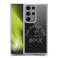 Head Case Designs Officially Licensed WWE The Great One The Rock Soft Gel Case Compatible with Samsung Galaxy S23 Ultra 5G and Compatible with MagSafe Accessories