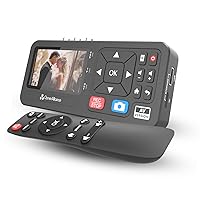 ViewLite AV, Portable Analog to Digital MP4/MP3 Video & Audio Converter with Remote. Capture CVBS/S-Video/RCA/Composite. VHS/Set-top TV Box/Retro Gaming/Hi8 Recorder. No PC Required.
