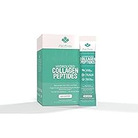 Collagen Peptides Powder - Single Packs (20 Packs) | Hydrolyzed for Optimal Collagen Absorption | 10g of Collagen Per Serving | Rejuvenates Hair, Skin & Nails | Strengthens Bones, Joints & Muscles