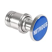 1PACK NITROUS Button Cigarette Lighter Replacement Cover 12V Power Source Fits Most Automotive Vehicles