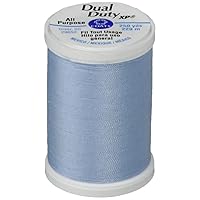 Coats Thread & Zippers S910-4350 Dual Duty XP General Purpose Thread, 250-Yard, Baby Blue