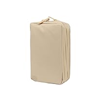 Gravel Travel Pouch, Plus (3 L) Large Capacity, Large Capacity for Sands, Electric Toothbrushes and Shavers, Can Be Used by Couples, Hygienic Management, For Outdoors and Business Trips
