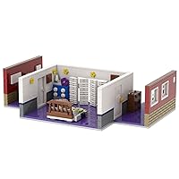 MOOXI-MOC FNAF Room Building Set,Creative Cute Building Blocks Children Kits,Halloween for Kids(585pcs)