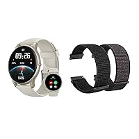 Parsonver PS01SL Smart Watch with Bluetooth Call Bundle with PSWB1B 22mm Watch Band