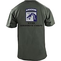 Army XVIII Airborne Corps Full Color Veteran T-Shirt